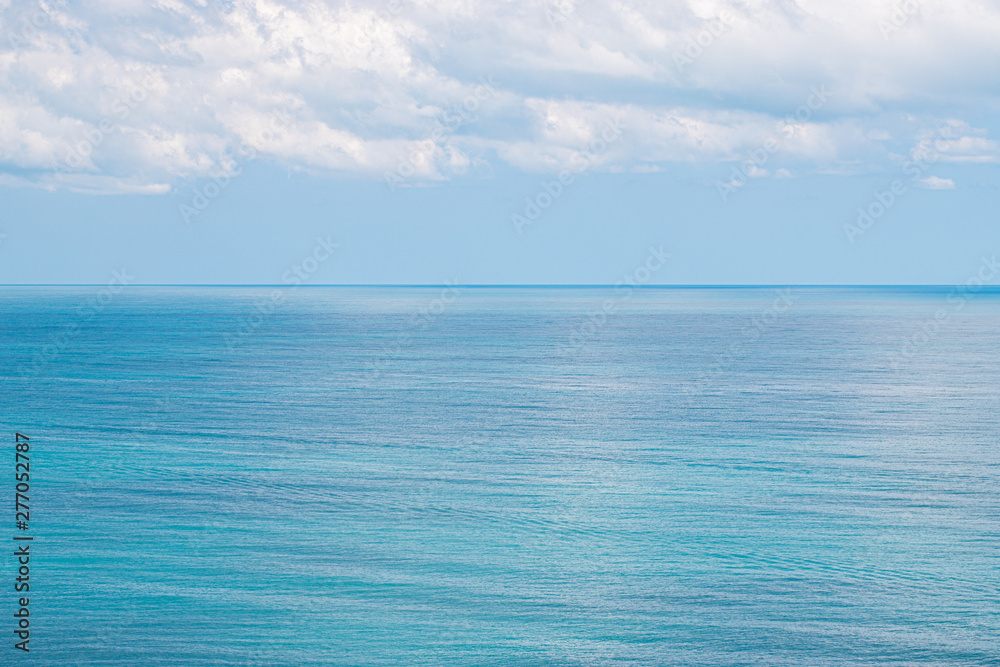 Obraz premium Sea Ocean And Blue Sky Background