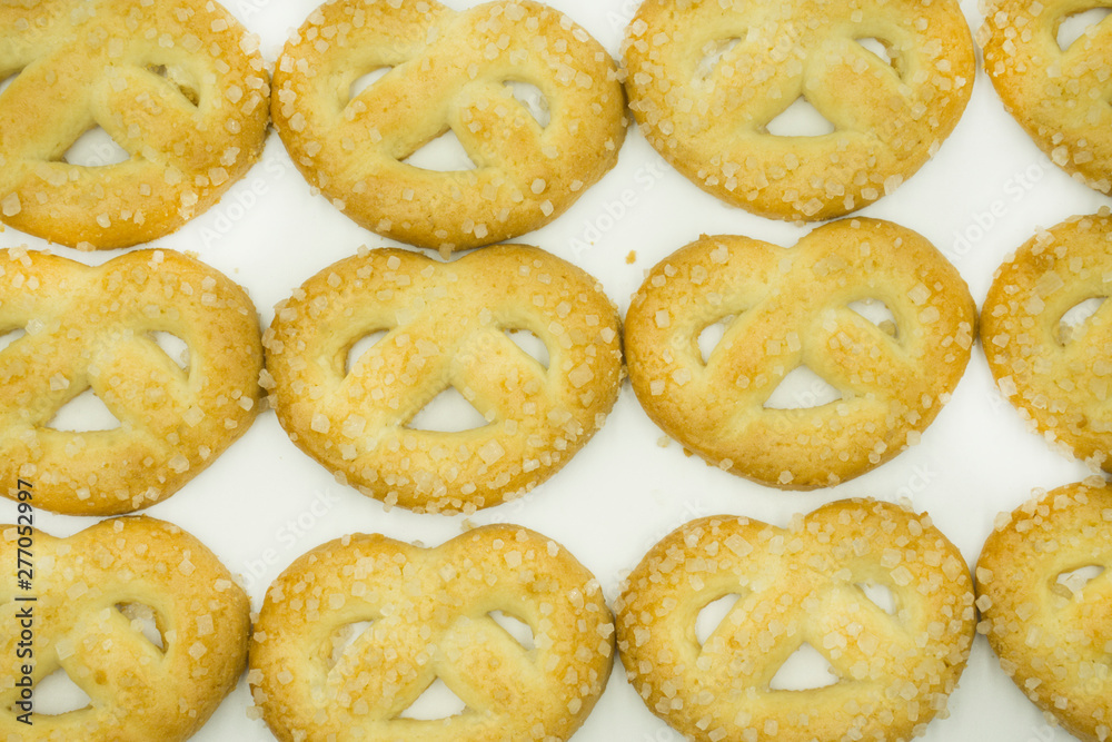 butter cookies isolated on white background butter cookies isolated on white background