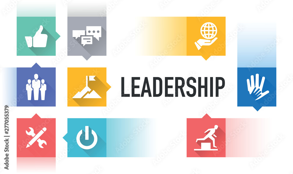 LEADERSHIP ICON CONCEPT LEADERSHIP ICON CONCEPT
