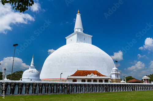 Mirisawetiya dagoba in Anuradhapura, Sri Lanka