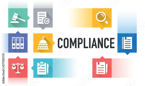 COMPLIANCE ICON CONCEPT