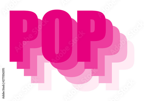 Texto roa de música pop.