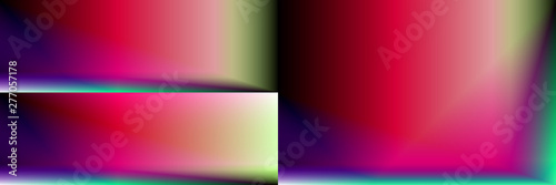 Digital Art, panoramic abstract three-dimensional objects with soft lighting, Germany