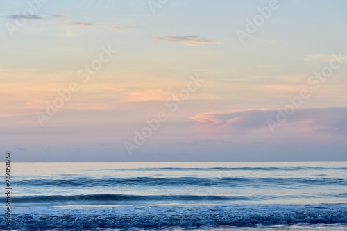 Sunrise over atlantic ocean