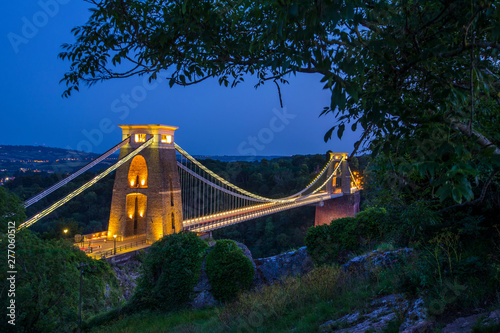 Clifton Suspension Bridge in Bristol photo