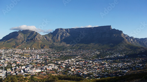 Cape Town and the Table Mountain