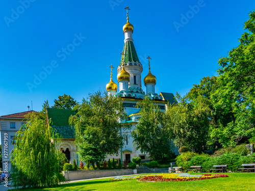 Russian church of Saint Nikolai Mirlikiiski in Sofia, Bulgaria