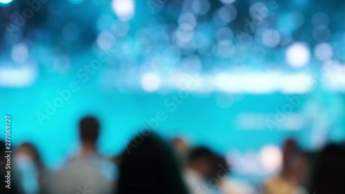 Wallpaper Mural 4k People at the concert / party having fun with the spotlights. Torontodigital.ca