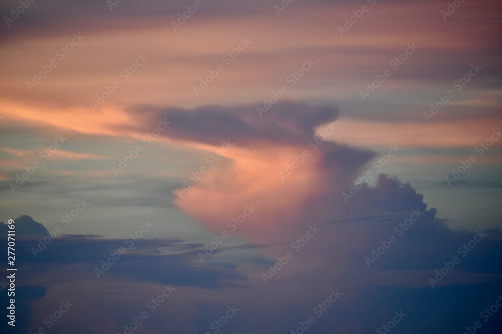 cloud at sunrise