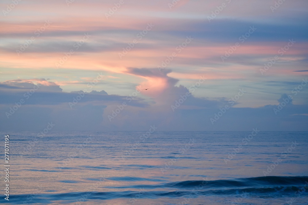 ocean cloud sunrise