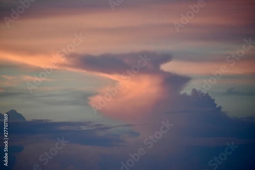 cloud at sunrise