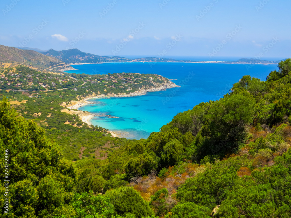 Amazing beach in Costa Rei, Sardinia, Italy