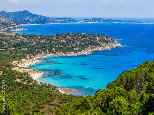 Fototapeta Naklejka Na Ścianę i Meble -  Amazing beach in Costa Rei, Sardinia, Italy