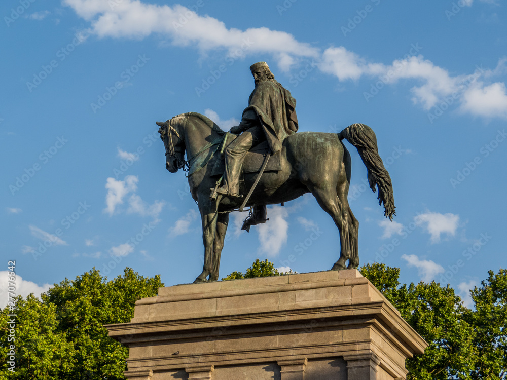 Monument to Garibaldi, Rome, Italy Monument to Garibaldi, Rome, Italy