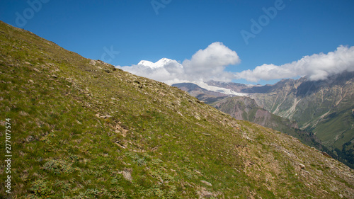Summer day in the Caucasus Mountains