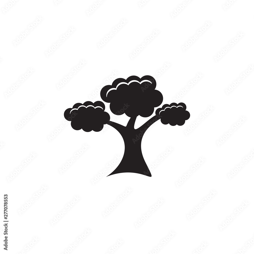 Tree logo design inspiration vector template Tree logo design inspiration vector template