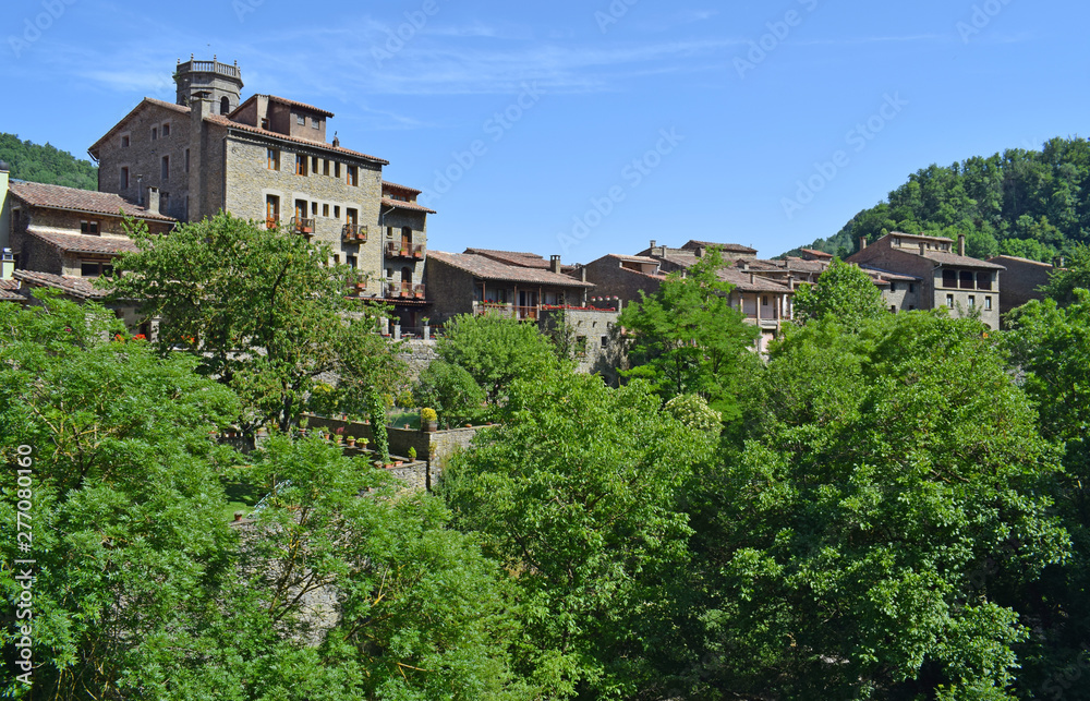 Rupit, pueblo de montaña en provinvia de Barcelona