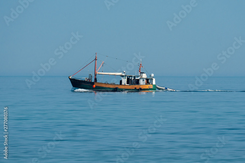 Wallpaper Mural fish trawler on the baltic sea on a sunny day Torontodigital.ca