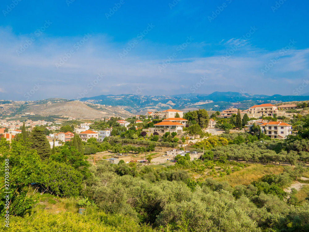 View of Kousba, Lebanon