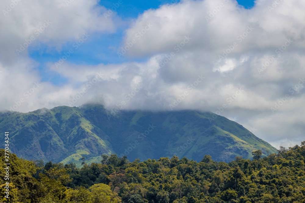 landscape with mountains and clouds landscape with mountains and clouds