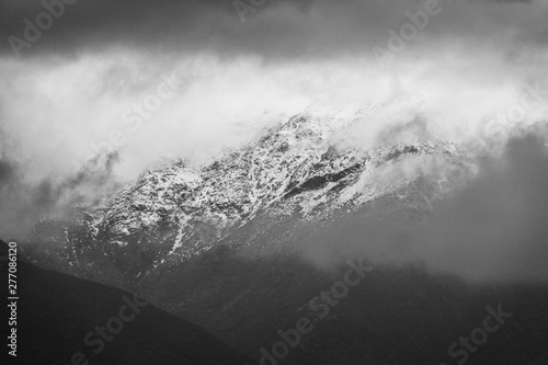 clouds over mountains © Gille Images