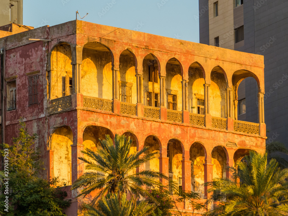 Fototapeta premium Arabesque architecture in Beirut, Lebanon