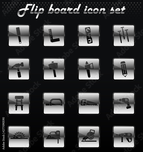 joinery icon set