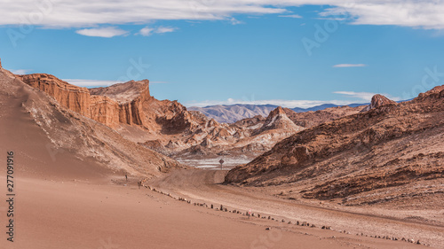 Moon Valley in the Atacama Desert