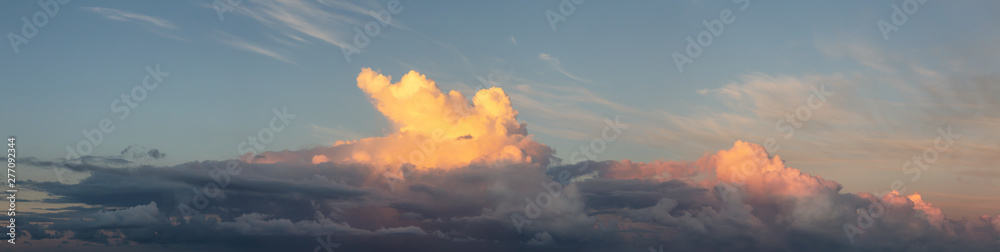 custom made wallpaper toronto digitalDramatic Panoramic View of a cloudscape during a dark, rainy and colorful morning sunrise. Taken over Beach Ancon in Trinidad, Cuba.