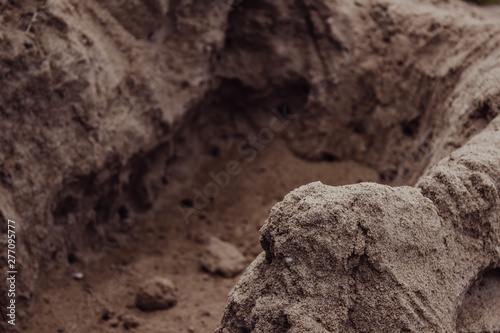 rock in the desert