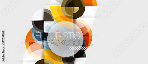 Circular geometrical design template