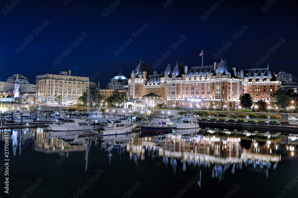 Marina at the inner harbor in Victoria BC. Marina at the inner harbor in Victoria BC.