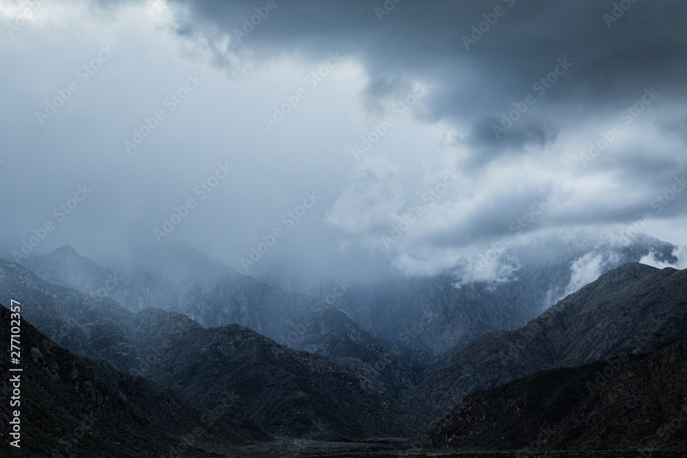 Storm Over the Mountains