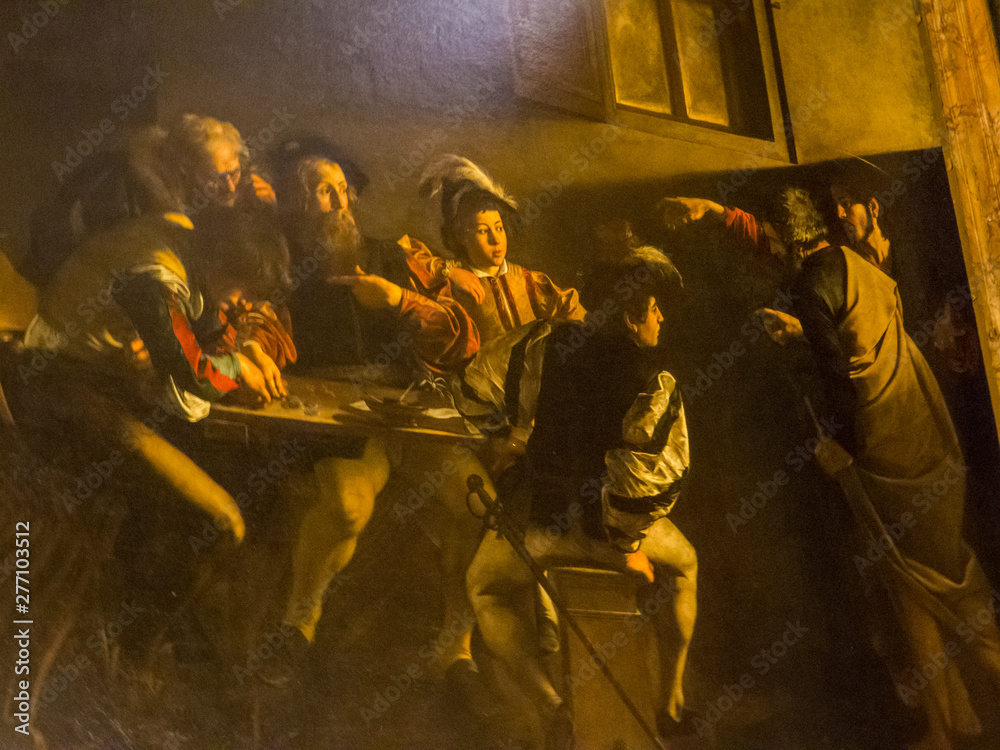 Caravaggio San Luigi Dei Francesi Vocazione Di San Matteo