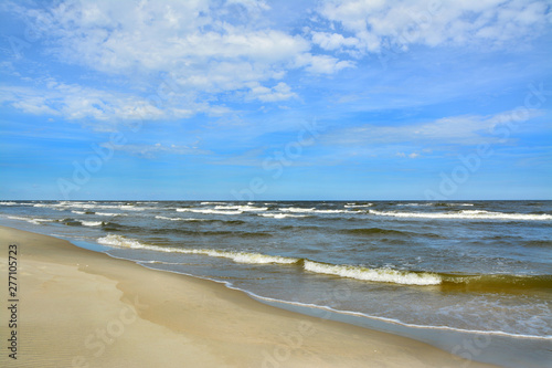 Fototapeta Naklejka Na Ścianę i Meble -  plaża i morze, piękny krajobraz, Polska