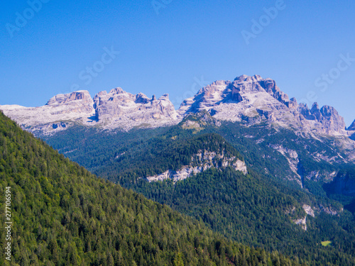 View of the Dolomites, Trentino-Alto Adige (Sudtirol), north Italy