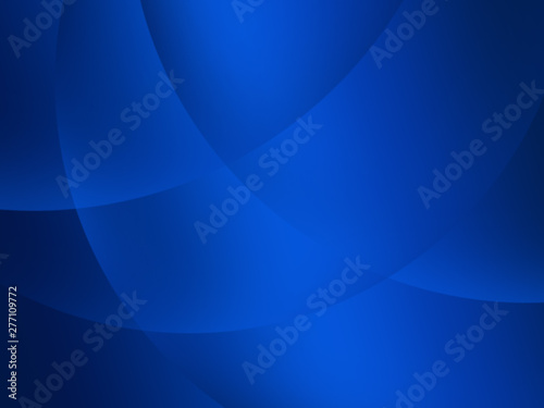 Fototapeta Naklejka Na Ścianę i Meble -  Simple Blue Circle Minimal Modern Elegant Abstract Background 