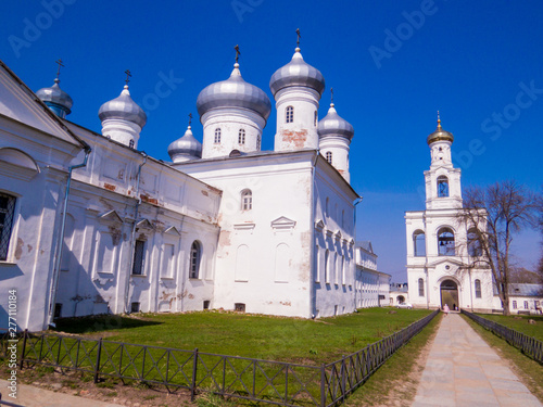 Spassky Cathedral, Yuriev Monastery, Veliky Novgorod, Russia