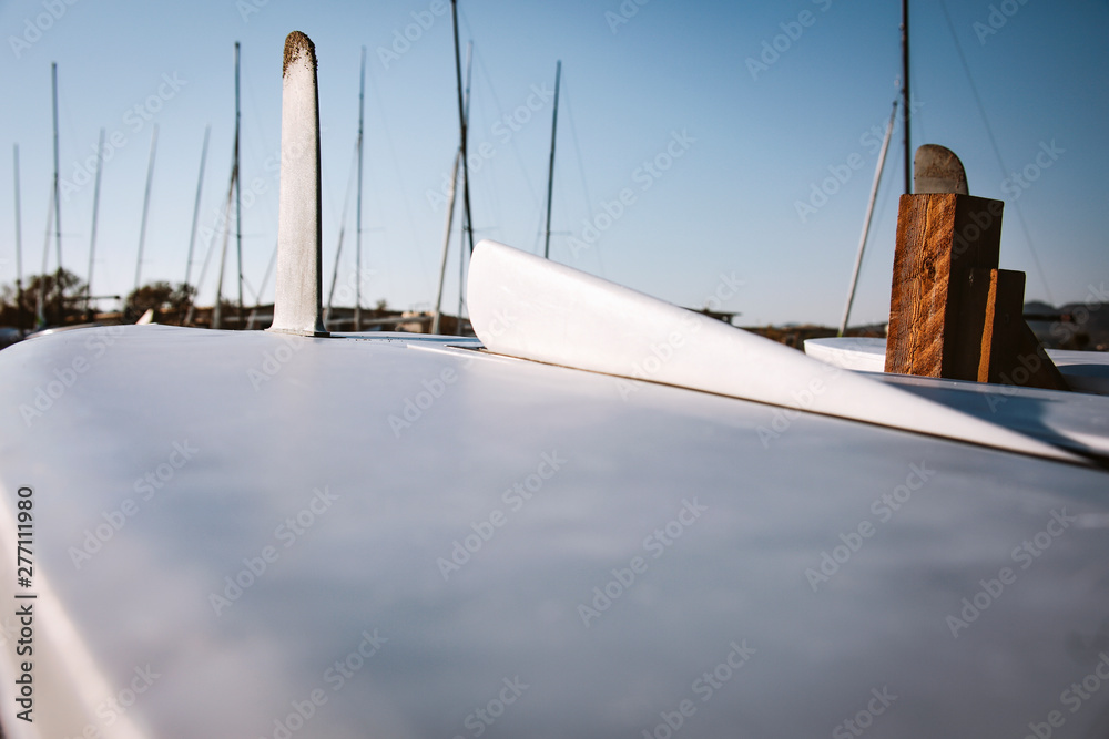 Obraz premium Board of free space for your decoration and beach landscape