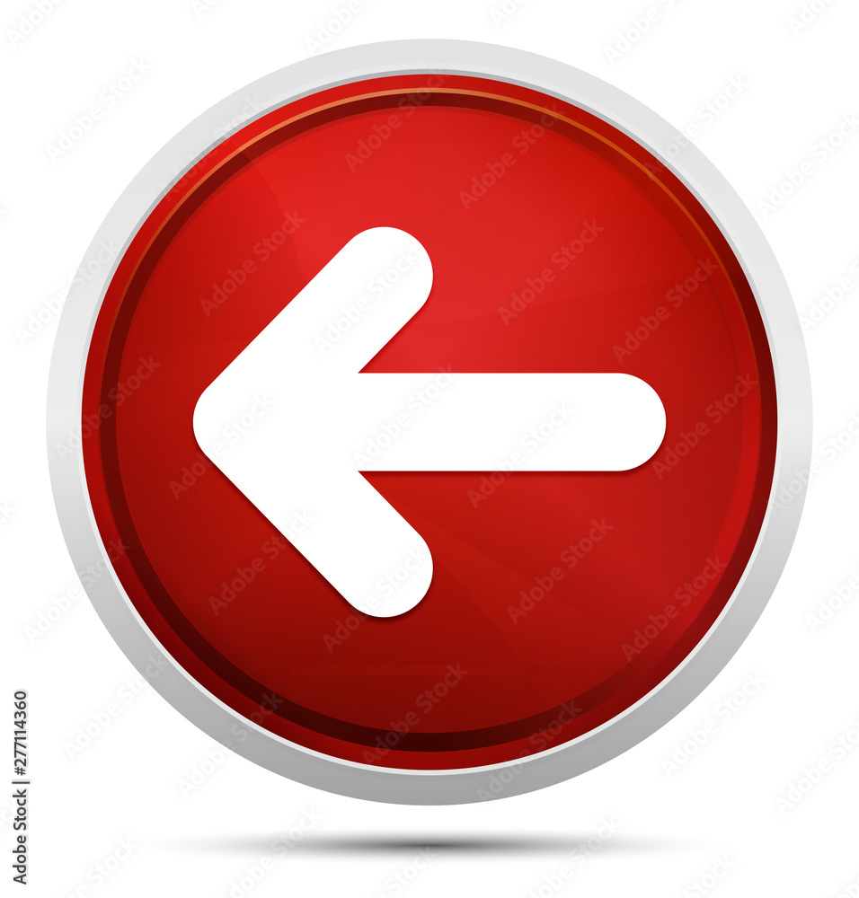 Back arrow icon Promo Red Round Button Back arrow icon Promo Red Round Button