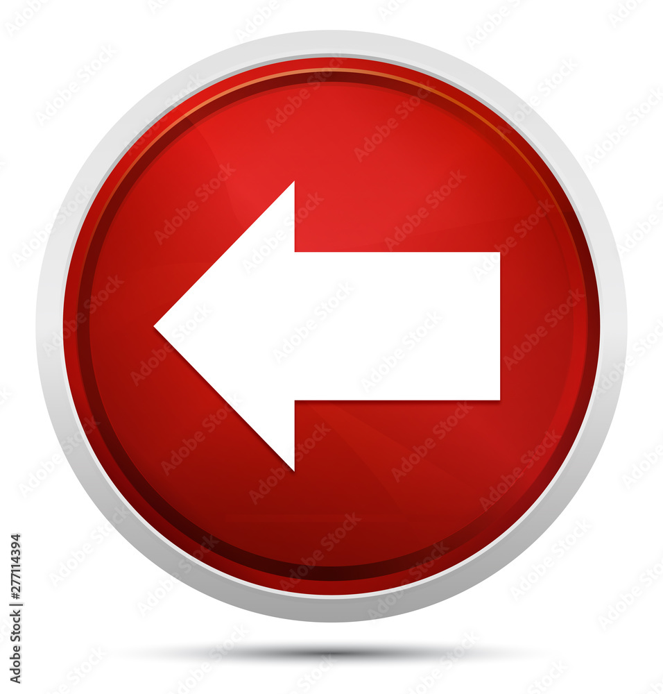 Back icon Promo Red Round Button Back icon Promo Red Round Button