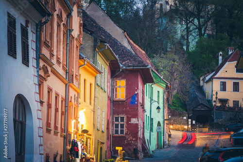 Colorful architecture of Sighisoara