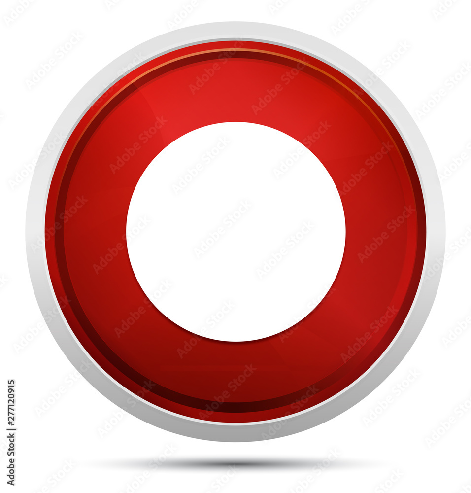 Record icon Promo Red Round Button