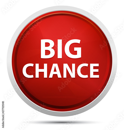 Free Download Big Chance Promo Red Round Button - GFXLoad
