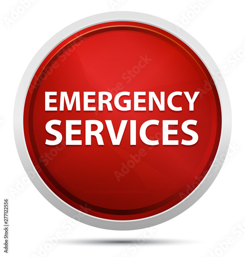Free Download Emergency Services Promo Red Round Button - GFXLoad