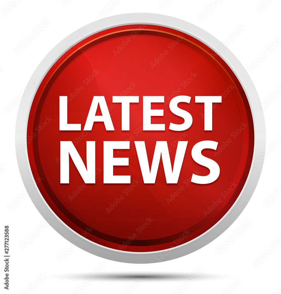 Latest News Promo Red Round Button Latest News Promo Red Round Button