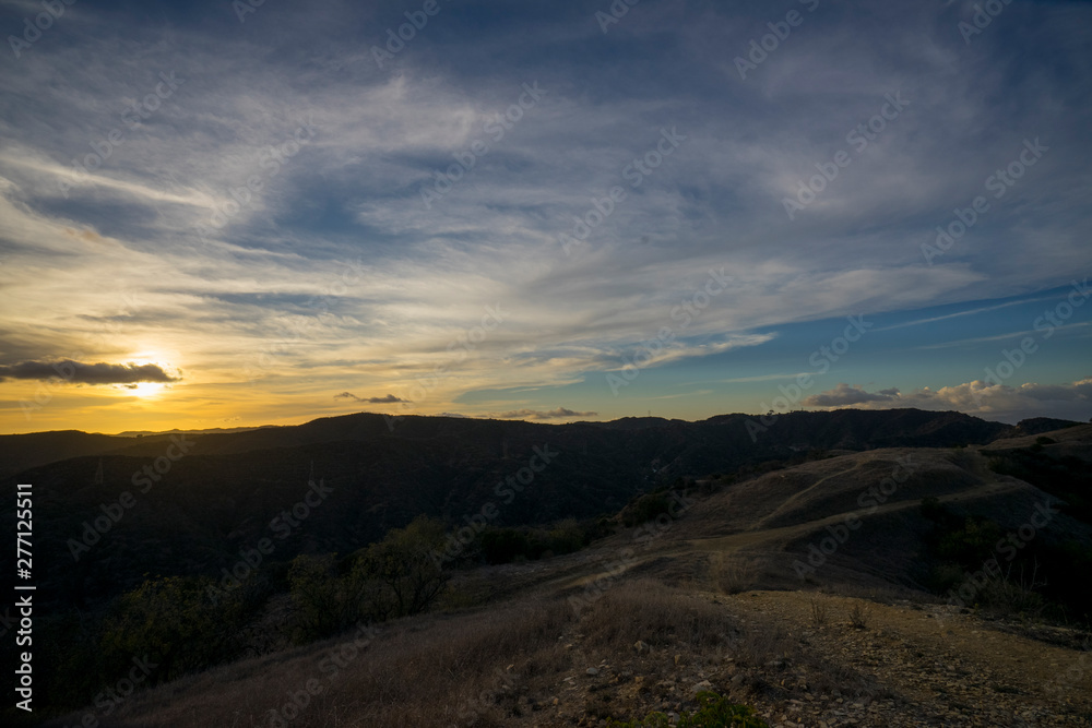 Sunset over Canyonback WIlderness Park