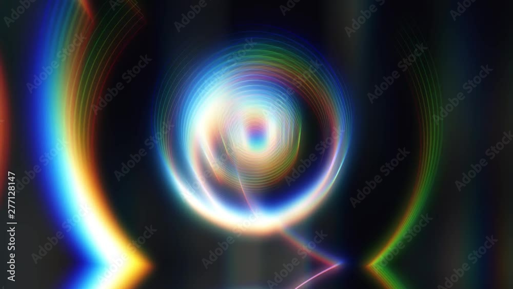 Blurred Prism Rainbow Neon Lights Abstract Background Blurred Prism Rainbow Neon Lights Abstract Background