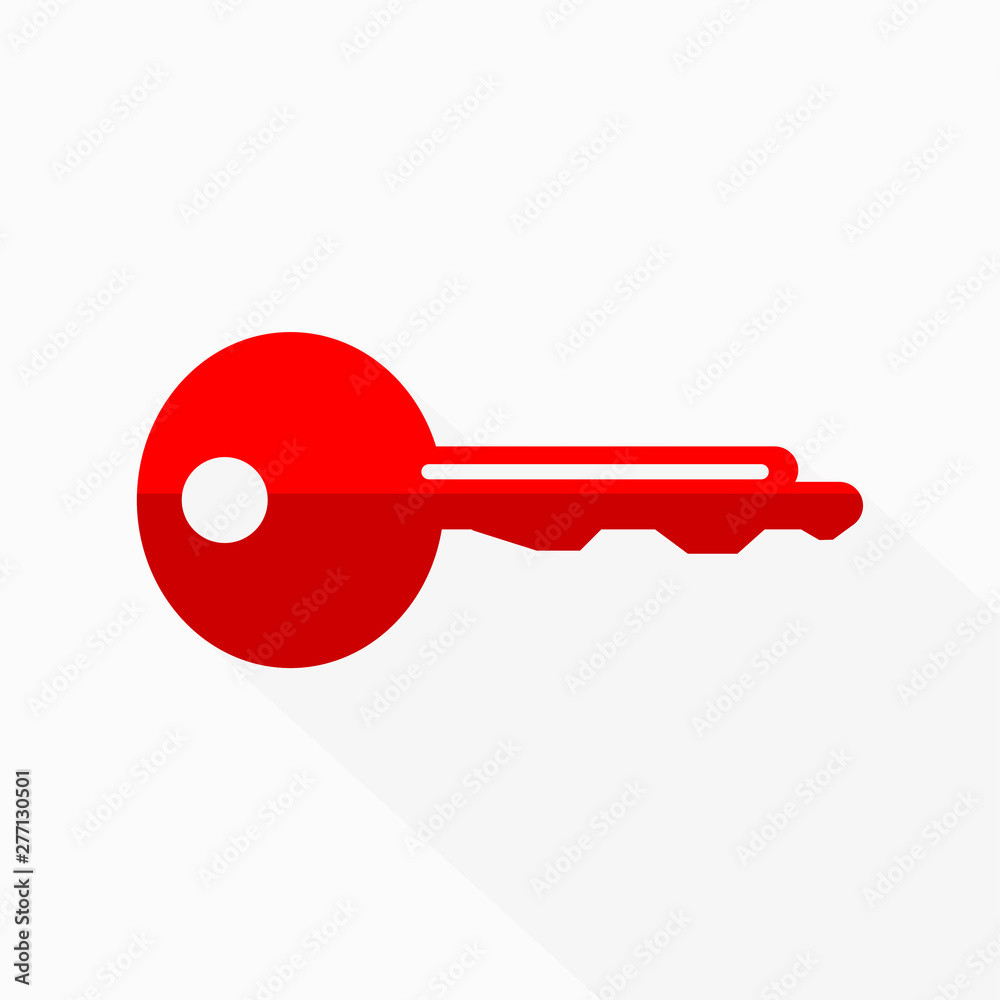 key isolated on white background key isolated on white background