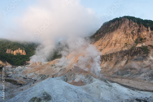 Hell Valley National park, Noboribetsu of Japan © axz65